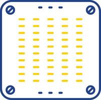 Air conditioner Line Two Color Icon vector