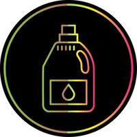 Detergent Line Gradient Due Color Icon vector