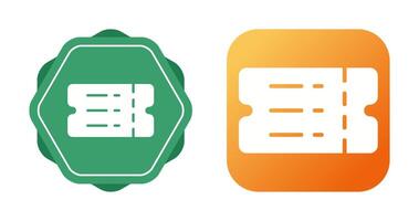Ticket Vector Icon