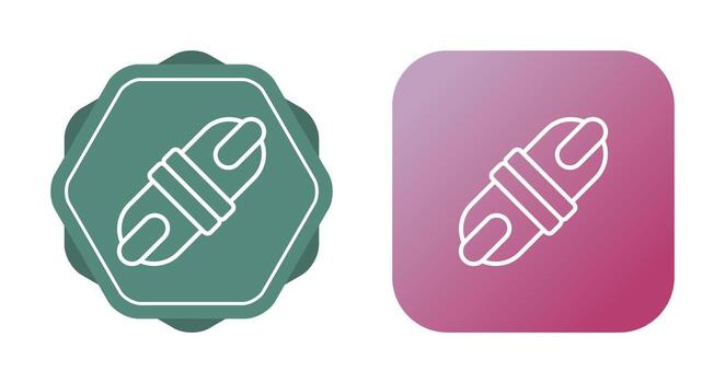 icono de vector de enchufe