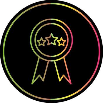 Quality Line Gradient Due Color Icon vector