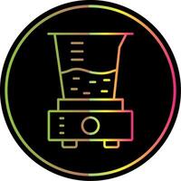 Juicer Line Gradient Due Color Icon vector