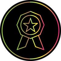 Best Seller Line Gradient Due Color Icon vector