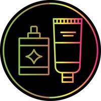 Hygiene Product Line Gradient Due Color Icon vector