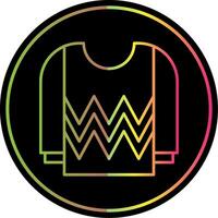 Jersey Line Gradient Due Color Icon vector