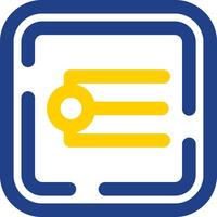 Endpoint Line Two Color Icon vector