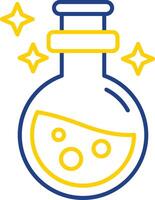 Potion Line Two Color Icon vector