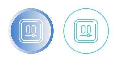 Video Pause Square Vector Icon
