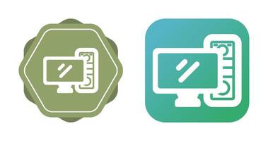 Computer Vector Icon