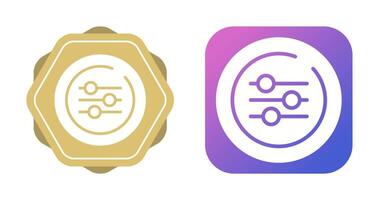 Equalizer Circle Vector Icon