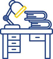 Workspace Line Two Color Icon vector