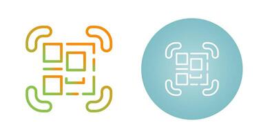 QR Code Scanner Vector Icon
