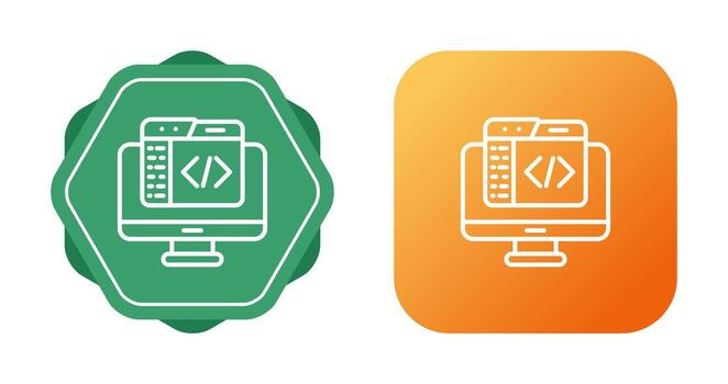 Code Editor Vector Icon