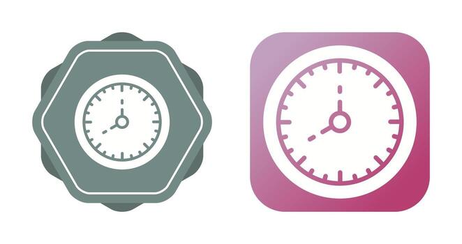 icono de vector de reloj