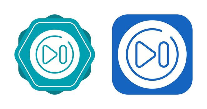 Fast Forward Circle Vector Icon
