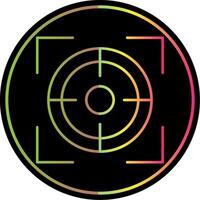 Focus Line Gradient Due Color Icon vector