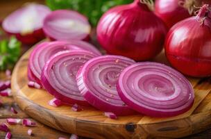 AI generated how red onions can rehydrate your body photo