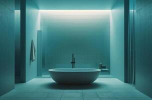 AI generated the best of modern bathroom design ideas photo