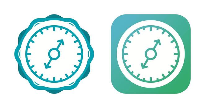 icono de vector de brújula