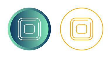 Stop Square Vector Icon