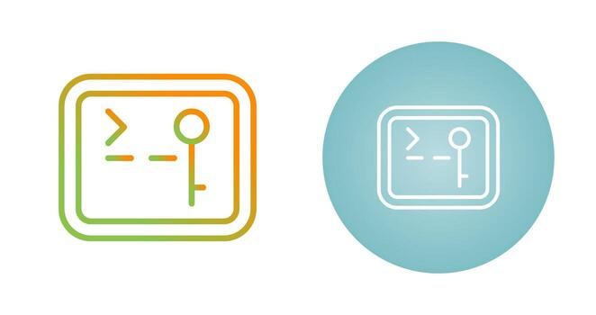 SSH Access Vector Icon