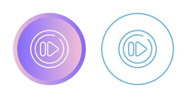 Next Track Circle Vector Icon