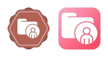 Personal Folder Vector Icon