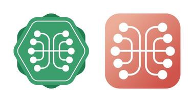 Neural Networks Vector Icon