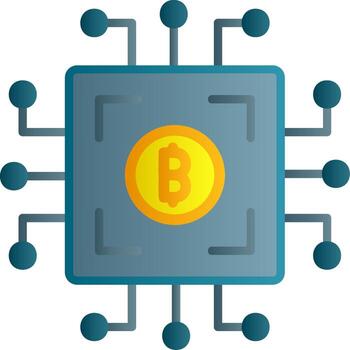 icono de vector de cpu