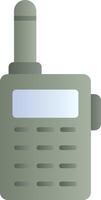 icono de vector de walkie-talkie