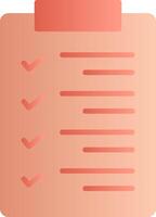 Clipboard Vector Icon