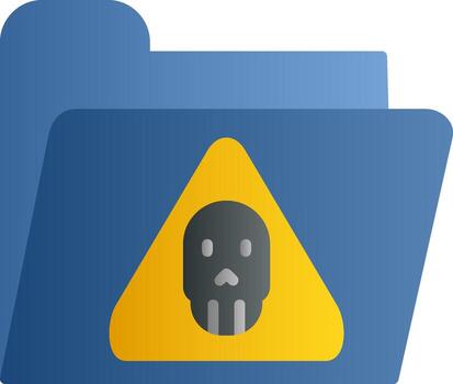 icono de vector de carpeta