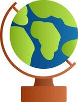 Earth Globe Vector Icon