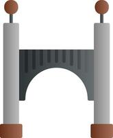 icono de vector de puente