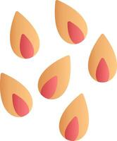 Flower Petals Vector Icon