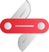 Swiss Knife Vector Icon