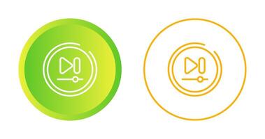 Video Next Track Button Vector Icon
