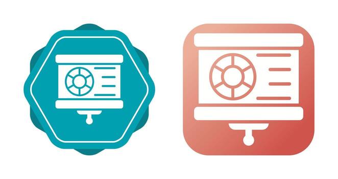 Data Visualization Vector Icon