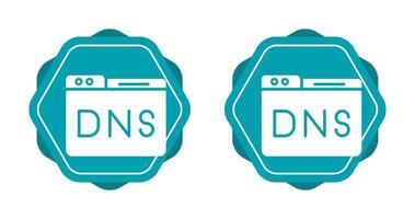 Domain DNS Management Vector Icon