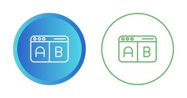 Multivariate Testing Vector Icon