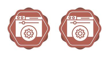 Hosting Control Panel Vector Icon