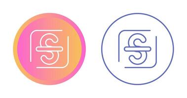 Strikethrough Vector Icon