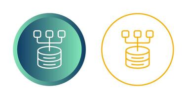 Data Modeling Vector Icon
