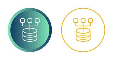 Data Modeling Vector Icon