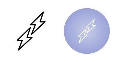 Lightning Vector Icon