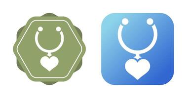 Heart Shaped Locket Vector Icon