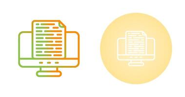 Document Vector Icon