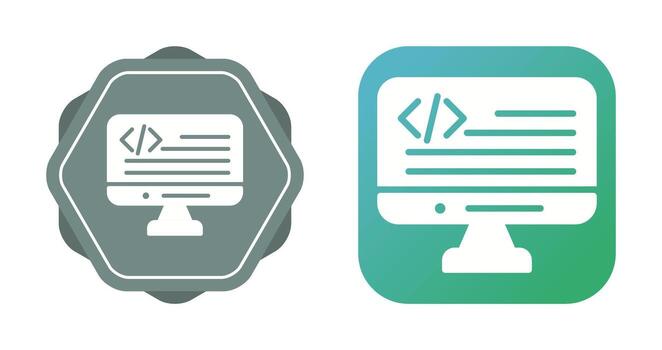 icono de vector de lenguaje de programación