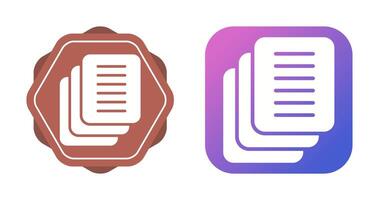 Document Version Control Vector Icon