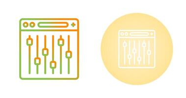 icono de vector de configuración